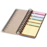 Spinner spiral notebook with coloured sticky notes - Image 7