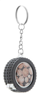 Wheel keyring with tape measure - Image 4