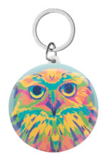 KeyBadge Maxi pin button keyring - Image 2