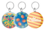 KeyBadge Maxi pin button keyring - Image 4