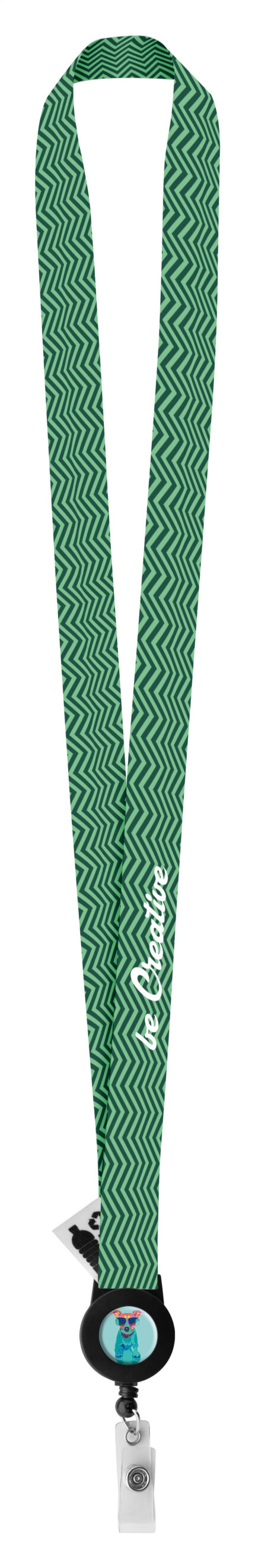 Subyard YoYo A RPET custom sublimation lanyard