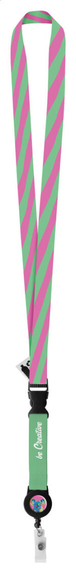 Subyard YoYo B RPET custom sublimation lanyard - Image 3