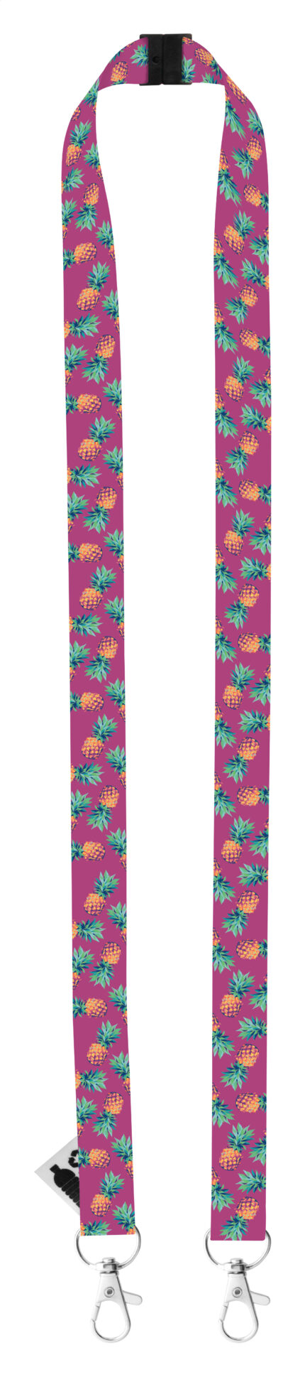 Subyard Double Safe RPET custom sublimation lanyard