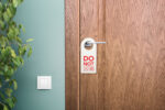 Disturb custom door hanger - Image 3