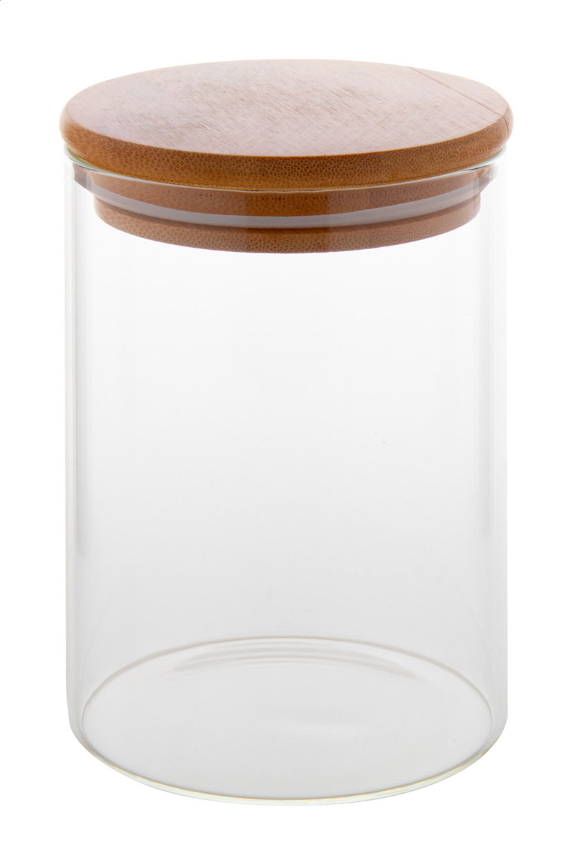 176117725085798 Momomi glass storage jar - Image 1