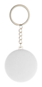 KeyBadge RPET Mini pin button keyring - Image 2