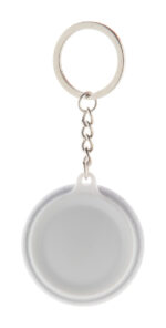 KeyBadge RPET Mini pin button keyring - Image 3