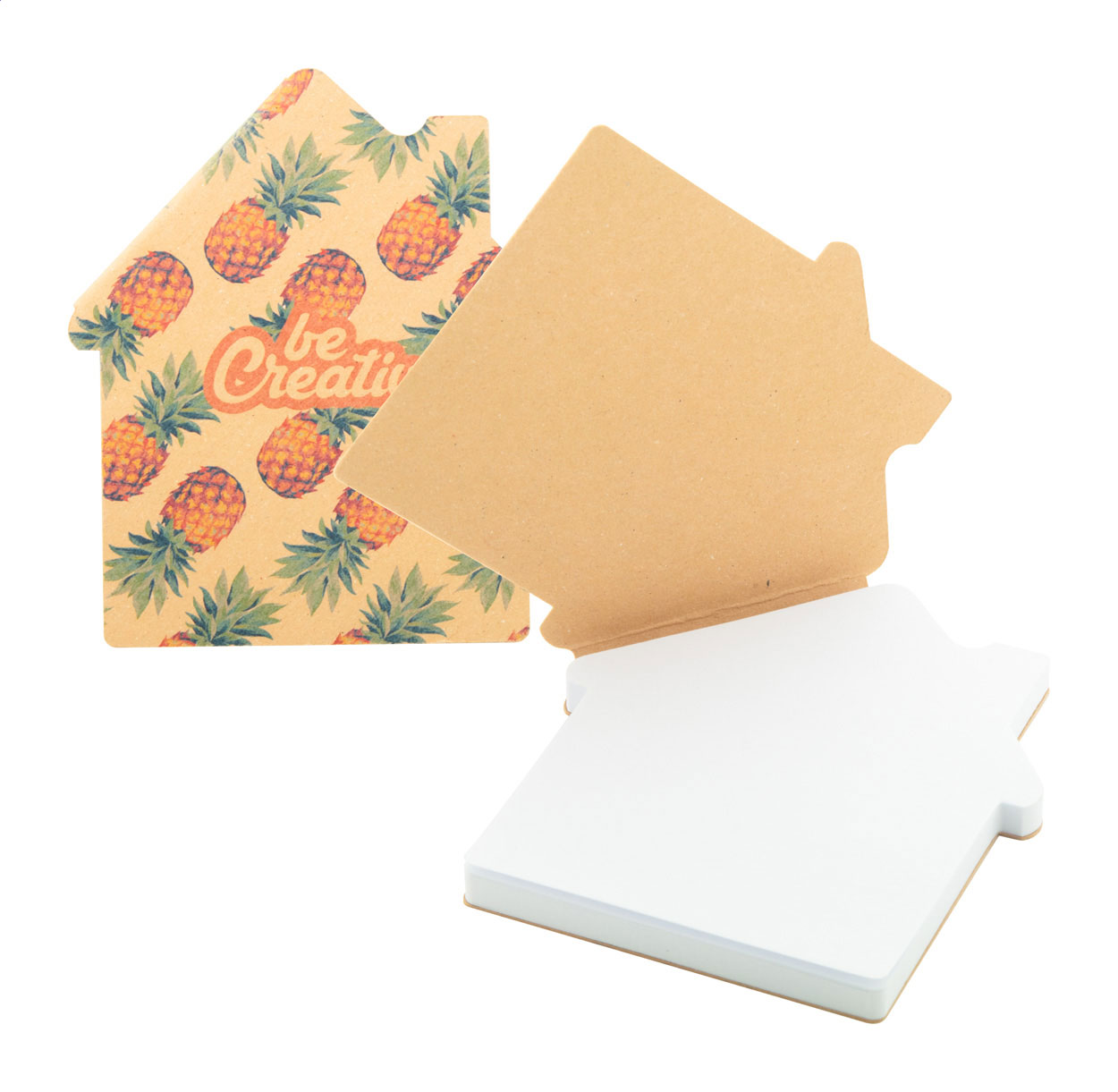 176119156640367 CreaStick House Eco custom sticky notepad - Image 1