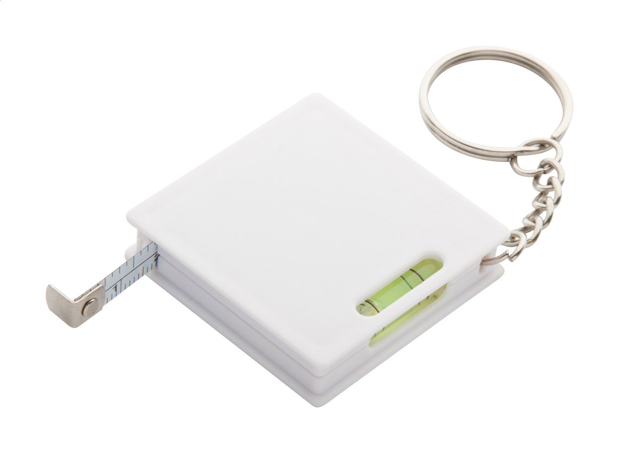 176133685355752 Level tape measure with keyring - Image 1