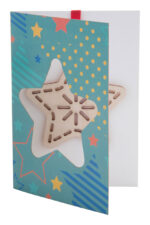 TreeCard Christmas card, star - Image 8