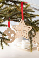 TreeCard Eco Christmas card, star - Image 10