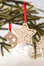 TreeCard Eco Christmas card, star - Image 19