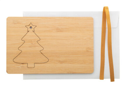 BooCard Christmas card, snowflake