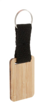Stropp bamboo keyring, round - Image 6