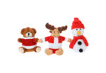 Velin Christmas plush keyring, snowman - Image 6