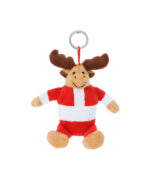 Velin Christmas plush keyring, snowman - Image 8
