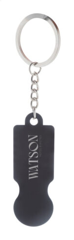 ShineCart trolley coin keyring