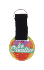 Woody Strap custom keyring, round - Image 2