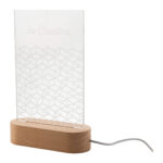 Woodify LED light trophy, pentagon - Image 8