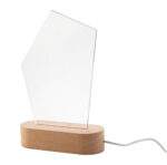 Woodify LED light trophy, pentagon - Image 18