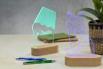 Woodify LED light trophy, pentagon - Image 31