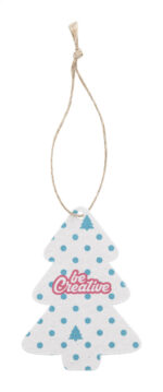 CreaJul Seed custom seed paper Christmar tree ornament, round - Image 4