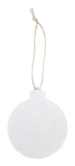 CreaJul Seed custom seed paper Christmar tree ornament, round - Image 10