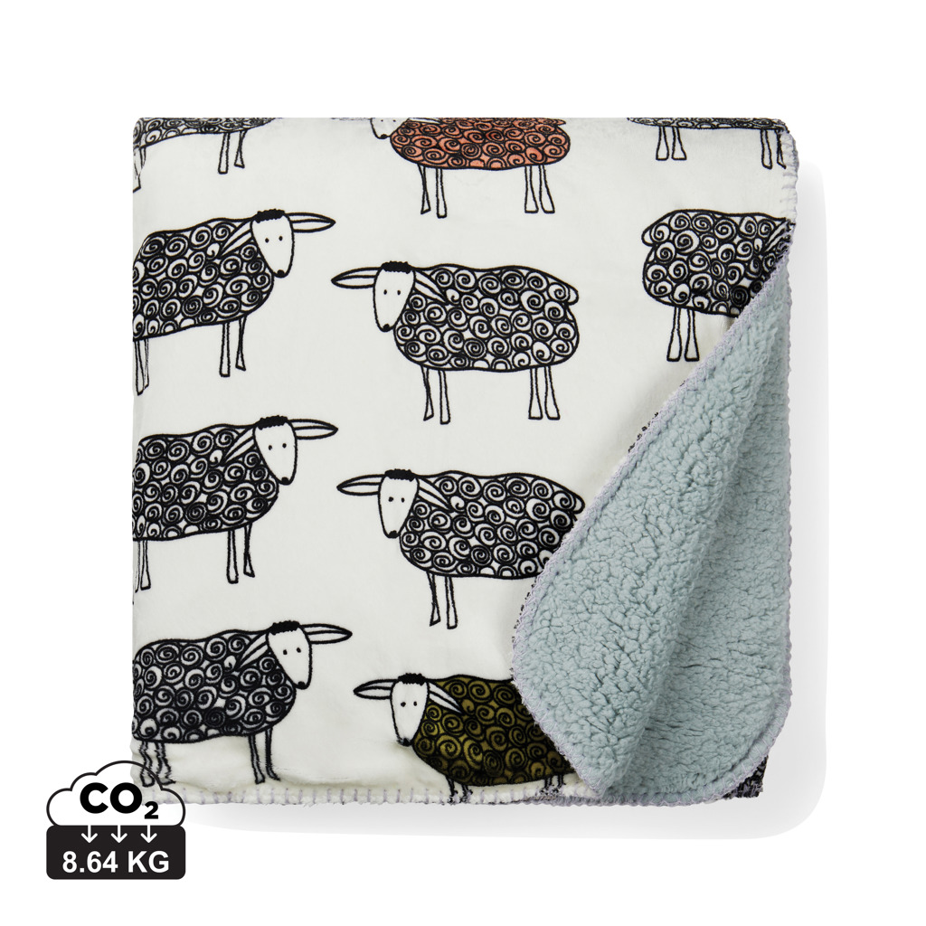177075904739951 VINGA Sheep GRS recycled PET pile blanket - Image 1