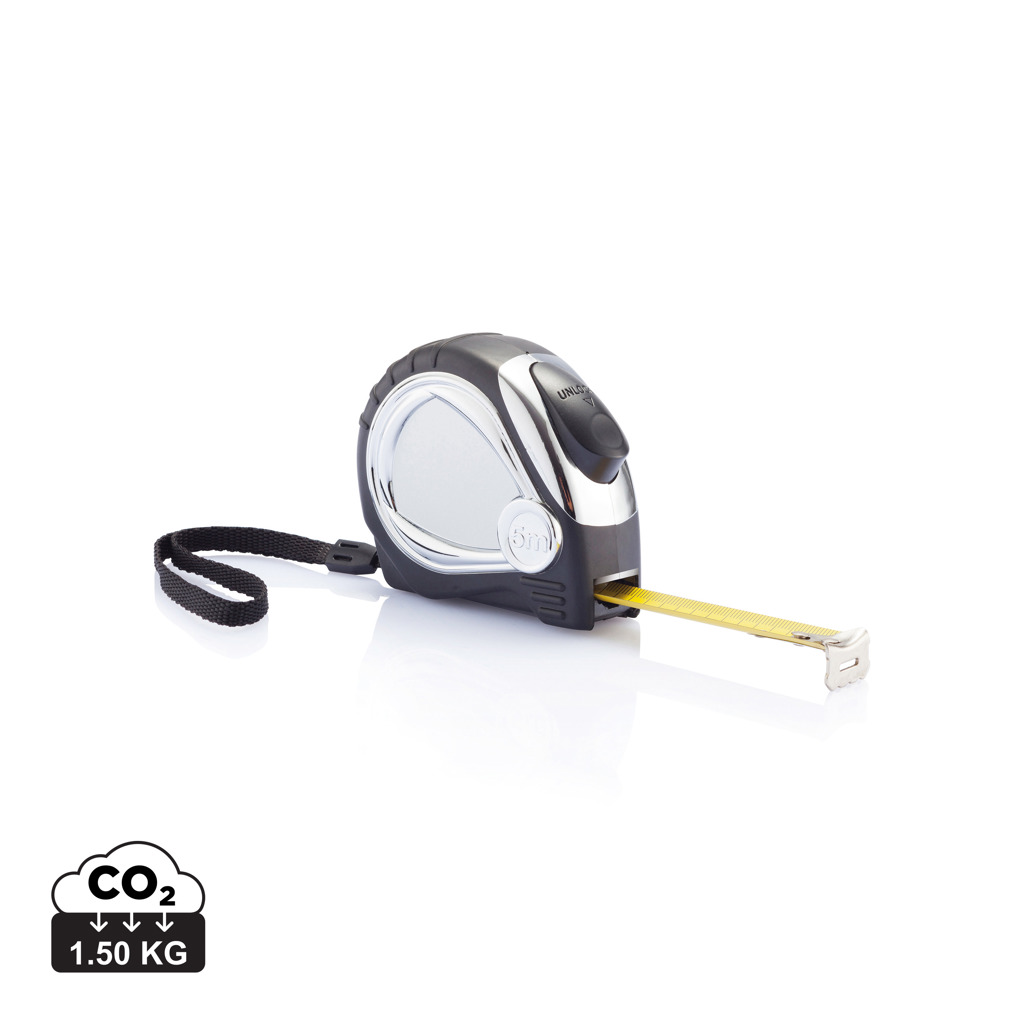 177075996776092 Chrome plated auto stop tape measure - Image 1
