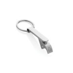 RCS recycled zinc alloy bottle opener keychain - Image 2
