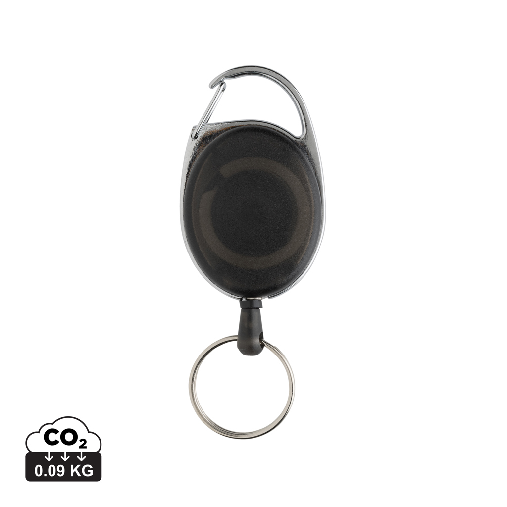 177075999039073 RCS recycled ABS roller clip keychain - Image 1