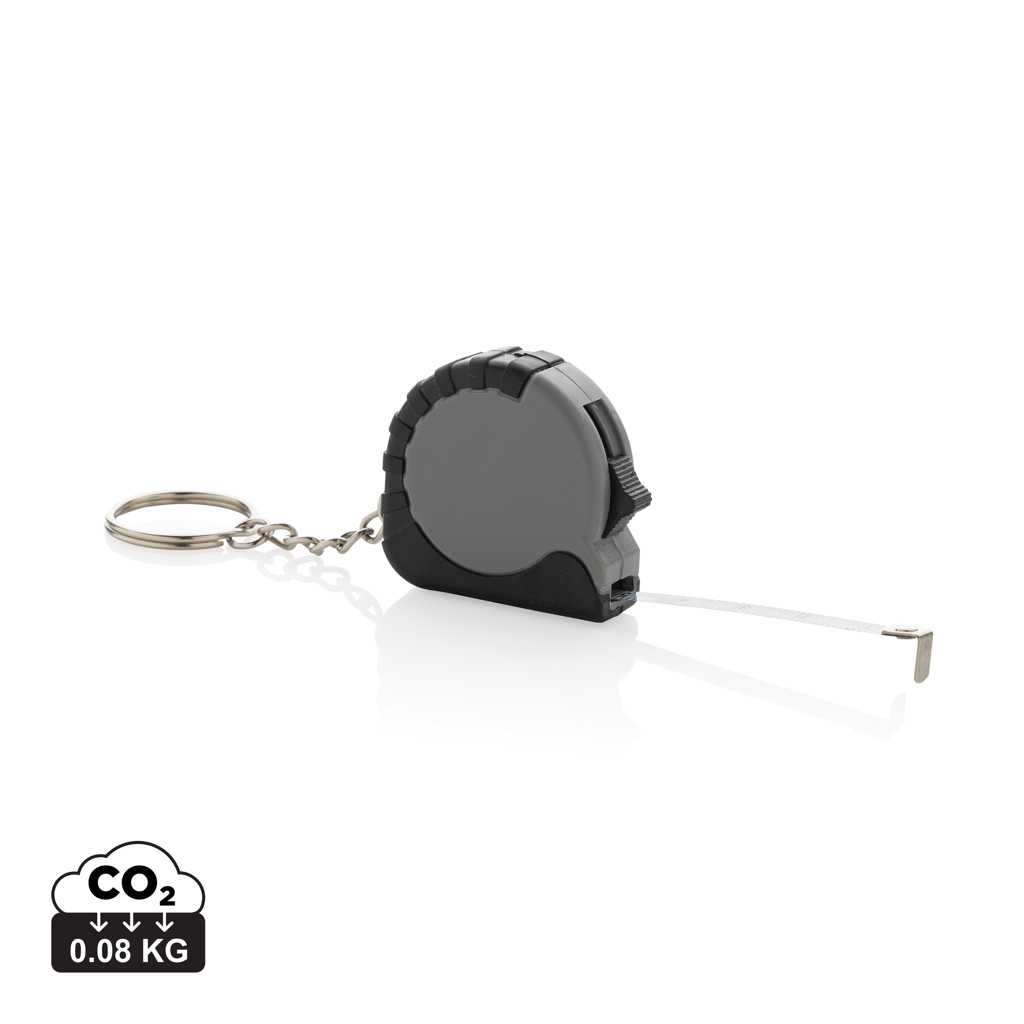 177076001994988 MeasureMate RCS reycled ABS 1 meter tape keychain - Image 1