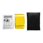 Solra emergency blanket in RCS recycled RPET pouch - Image 4