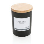 Ukiyo deluxe scented candle with bamboo lid - Image 6