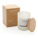 Ukiyo deluxe scented candle with bamboo lid - Image 16