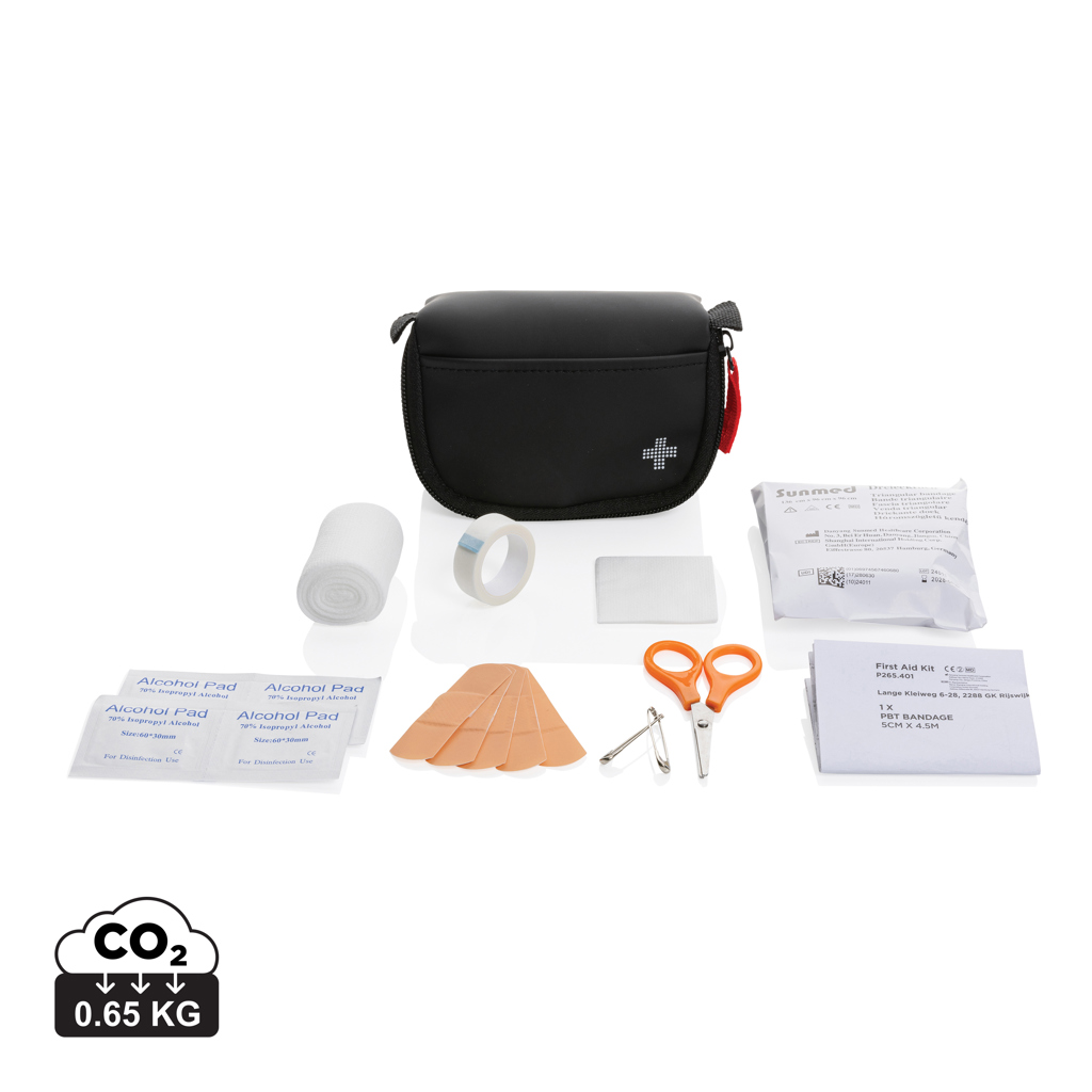 177076018872653 RCS recycled nubuck PU pouch first aid set mailable - Image 1