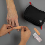 RCS recycled nubuck PU pouch first aid set - Image 5