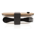 Glass lunchbox with bamboo lid - Image 7