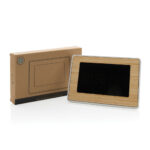 Utah RCS recycled plastic and bamboo LED clock - Image 7
