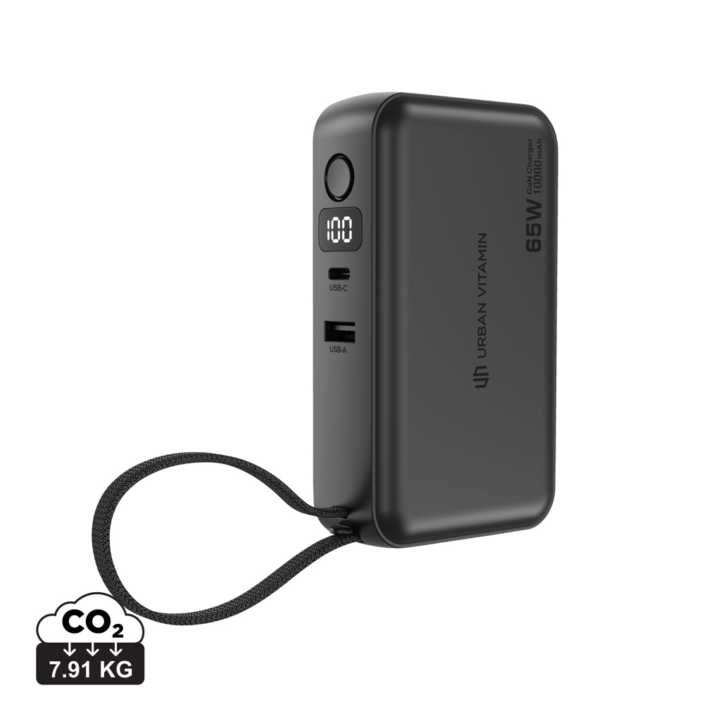 177076038814754 Urban Vitamin Eureka hybrid GANcharger 10000mah powerbank65W - Image 1