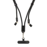 LoopAmp RCS RPET adjustable 160 cm phone cord with 60W cable - Image 9