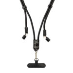 LoopAmp RCS RPET adjustable 160 cm phone cord with 60W cable - Image 13