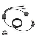 Terra RCS rPET 6-in-1 60W charging cable with watch charger