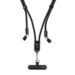 LoopAmp RCS RPET adjustable 160 cm phone cord with 60W cable - Image 15