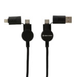 Oakland RCS recycled plastic 6-in-1 fast charging 45W cable - Image 7