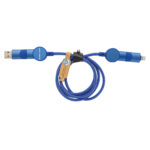 Oakland RCS recycled plastic 6-in-1 fast charging 45W cable - Image 26