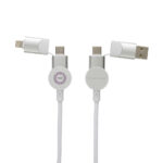Oakland RCS recycled plastic 6-in-1 fast charging 45W cable - Image 19