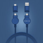 Oakland RCS recycled plastic 6-in-1 fast charging 45W cable - Image 29