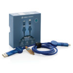 Oakland RCS recycled plastic 6-in-1 fast charging 45W cable - Image 33