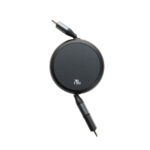 Terra RCS recycled aluminium retractable 240W 2-in-1 cable - Image 7